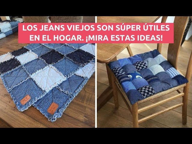 que hacer con pantalones vaqueros viejos
