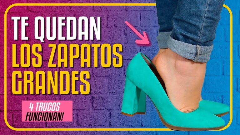 que hacer cuando los zapatos te quedan grandes