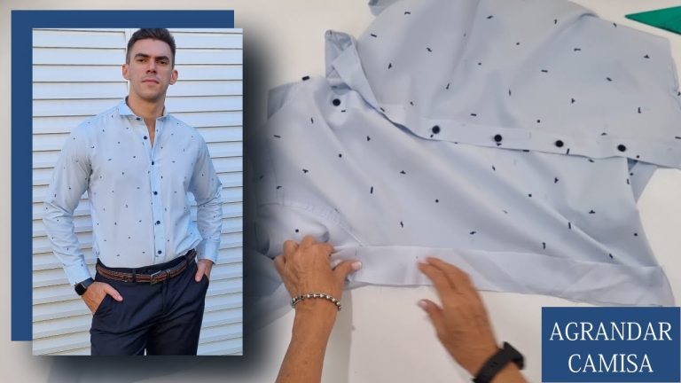 que hacer si una camisa me queda pequeña