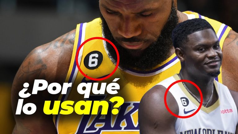 ¿Qué significa el número 6 en las camisetas de la NBA?