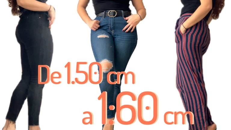 que tipo de pantalon debe usar una mujer bajita
