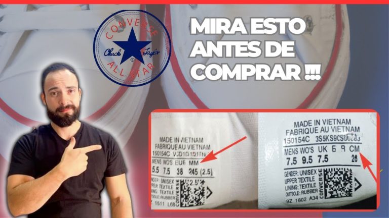 ¿Qué tipo de zapatos son los Converse y cómo elegir los adecuados?