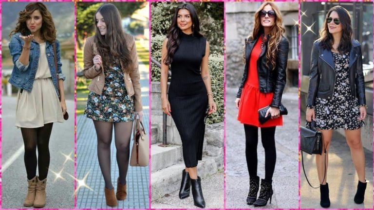 que zapatos usar con vestido corto en invierno