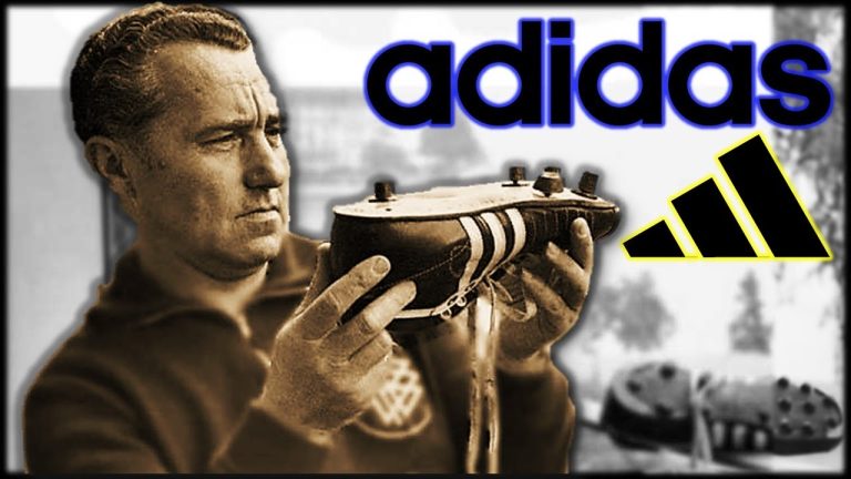 quien invento la marca adidas
