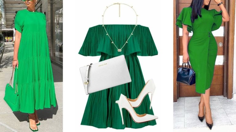 vestido verde claro con que zapatos