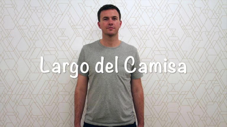 cuanto mide una camisa de largo