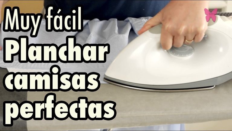 ¿cuánto tiempo se tarda en planchar una camisa de manera eficiente?