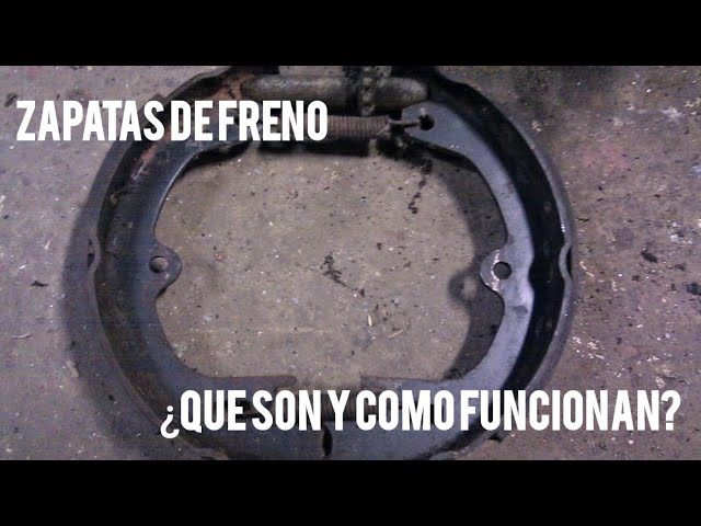 que son las zapatas de freno