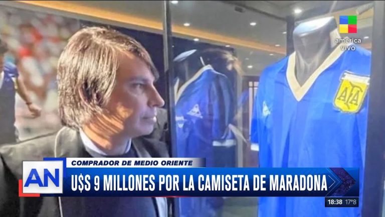 ¿Quién posee la camiseta de Maradona del 86? Descubre su historia y valor