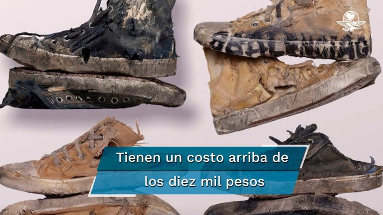 zapatos que parecen sucios