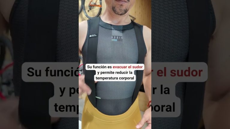 camiseta que utilizan los ciclistas profesionales