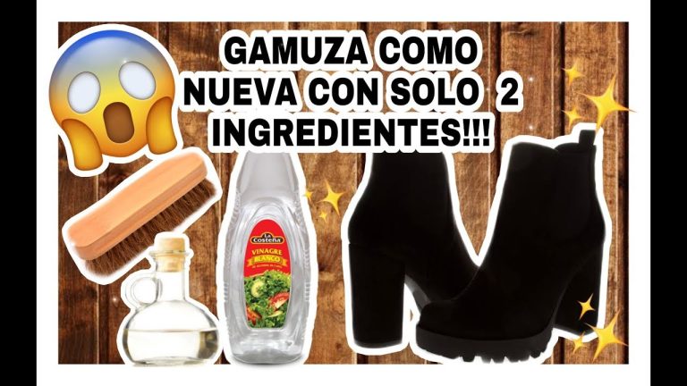Cómo limpiar la gamuza de los zapatos: métodos y consejos efectivos