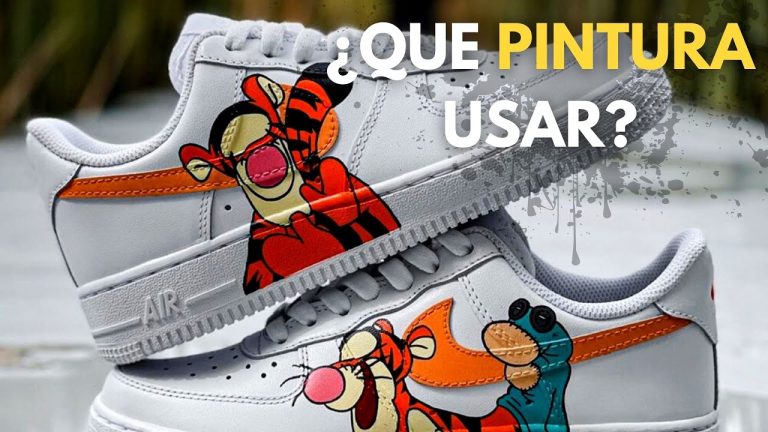 Cómo elegir la pintura adecuada para personalizar tus tenis Nike
