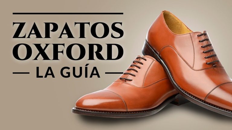 cuales son los zapatos oxford
