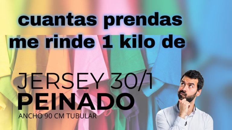 ¿Cuántas camisetas caben en un kilo? Descubre la respuesta aquí