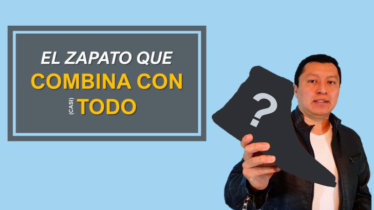 cuantos zapatos debe tener un hombre