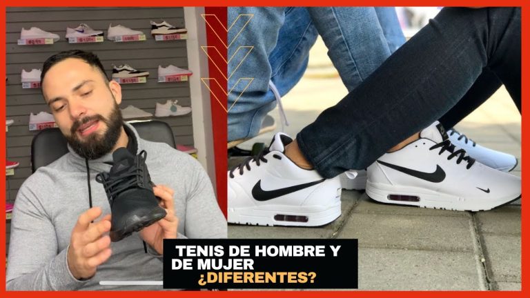Diferencia entre la talla de calzado para hombres y mujeres en Nike