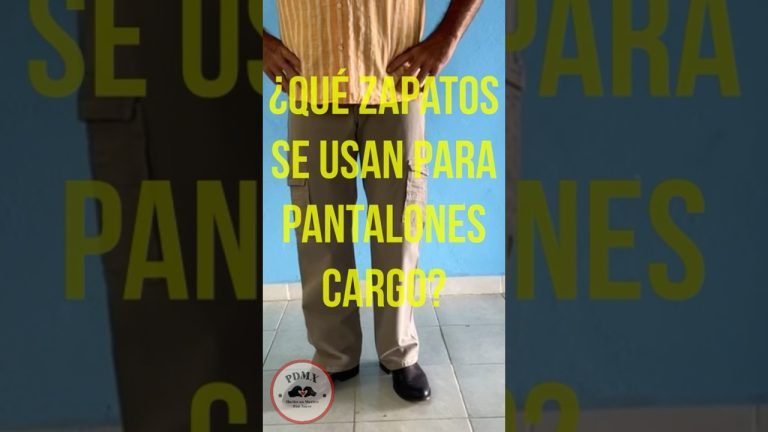 Pantalón cargo: los mejores zapatos para combinarlos adecuadamente