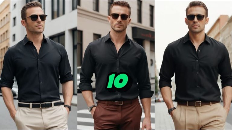 Qué pantalón usar con camisa negra: guías y consejos de estilo