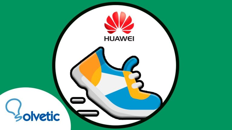 Qué significa el icono de un zapato en la pantalla de Huawei