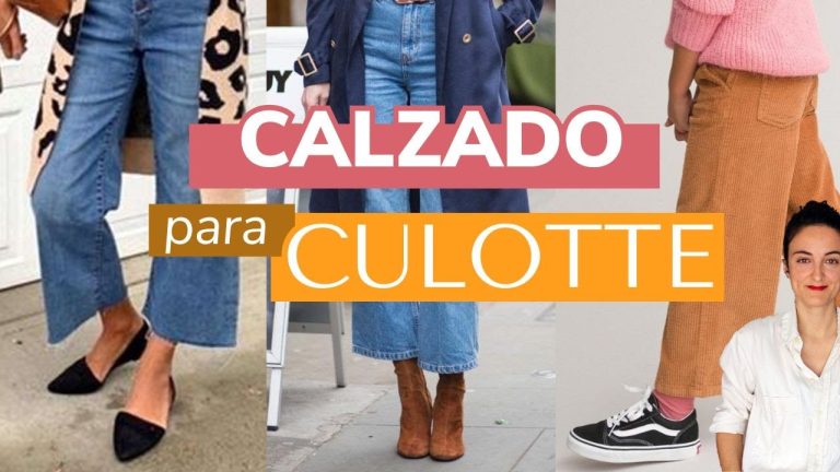 ¿Qué son los pantalones culottes y cómo combinarlos adecuadamente?