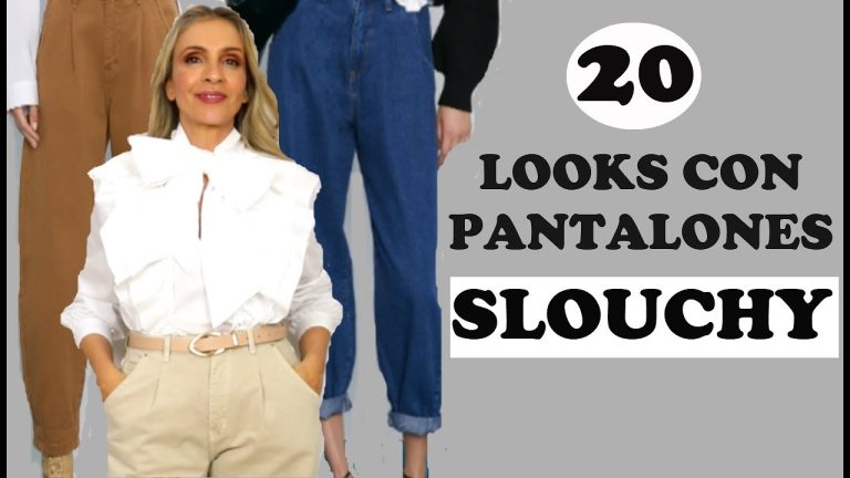 que son pantalones slouchy