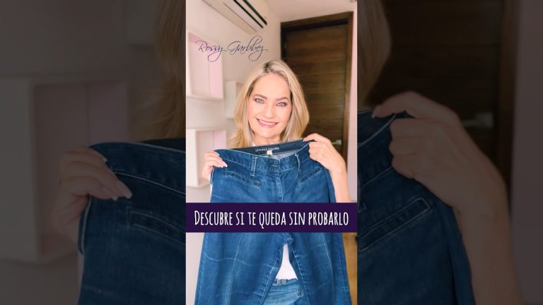 que talla de pantalon soy si mido 1.65