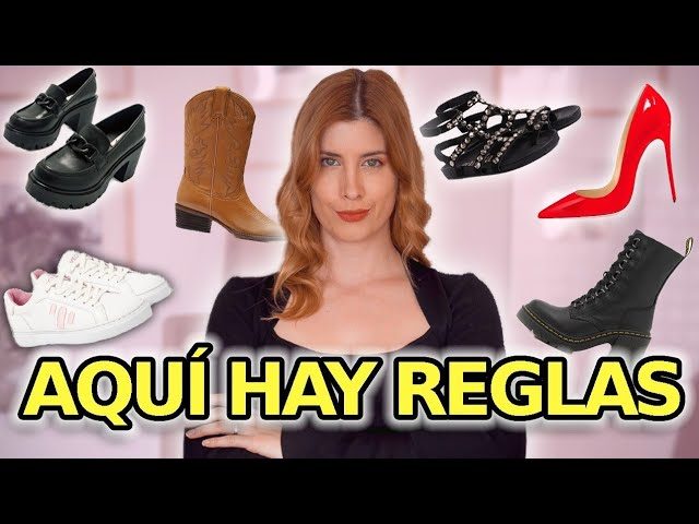 que zapatos usar con jeans rectos