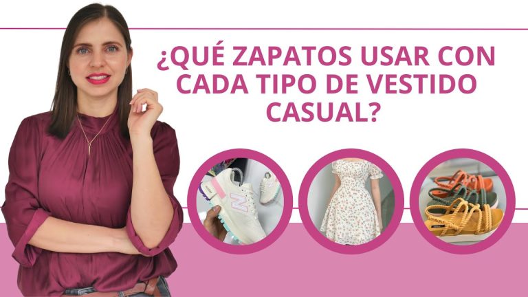 que zapatos usar con vestido casual