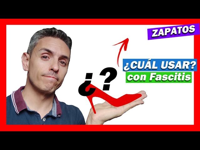 que zapatos usar si tengo espolon