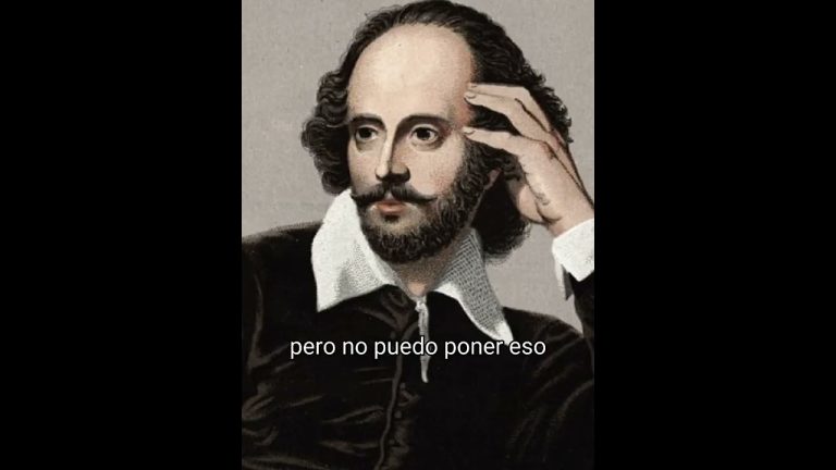 shakespeare dijo una vez llore cuando no tenia zapatos