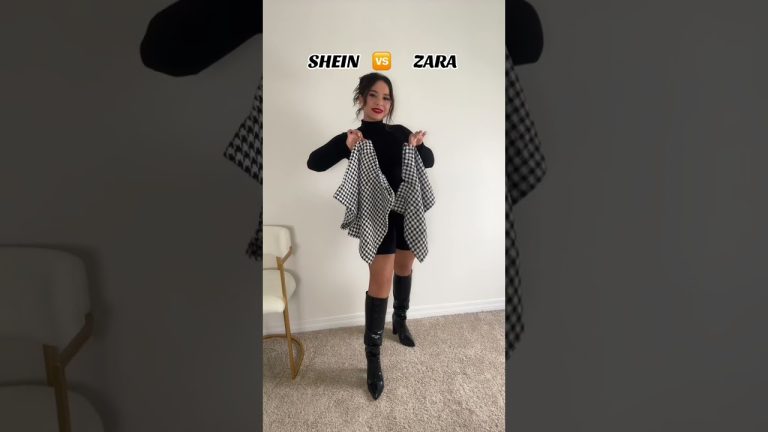 Comparación entre shein y zara: precios, calidad y estilo
