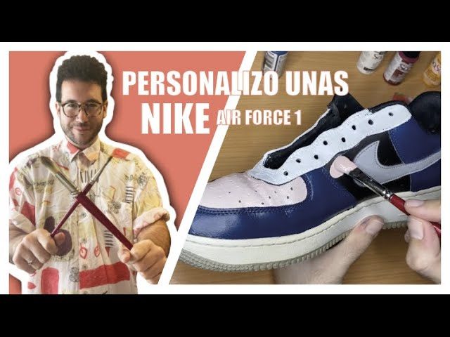 Cómo elegir la mejor pintura para personalizar tus tenis Nike Air Force