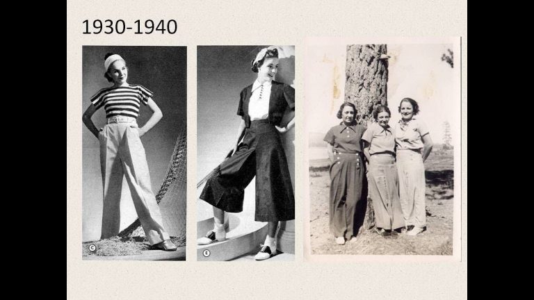 Cuando empezó a usar pantalón la mujer: historia y evolución de la moda femenina