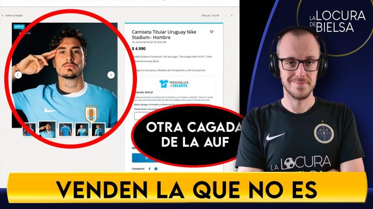 Cuando sale a la venta la camiseta de Uruguay Nike: todo lo que necesitas saber