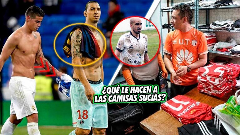 ¿Cuántas veces usan la camiseta los jugadores de fútbol durante una temporada?