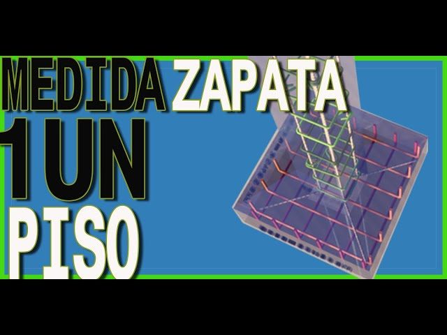 cuanto mide una zapata