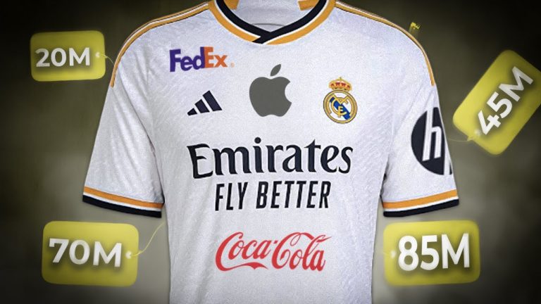 ¿Cuánto paga Adidas al Real Madrid por su patrocinio?