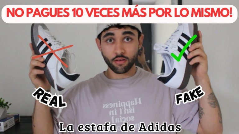 diferencia entre adidas original y replica