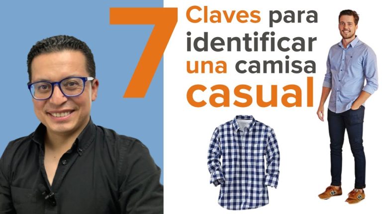 diferencia entre camisa de vestir y casual