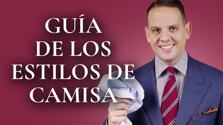 diferentes tipos de cuellos de camisas