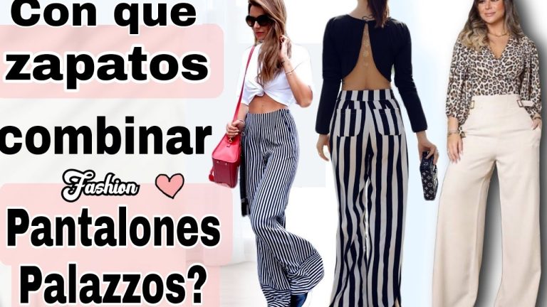 Pantalón palazzo: mejores zapatos para combinarlos