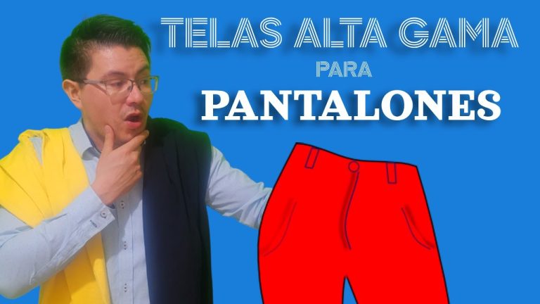 pantalones con diferentes telas