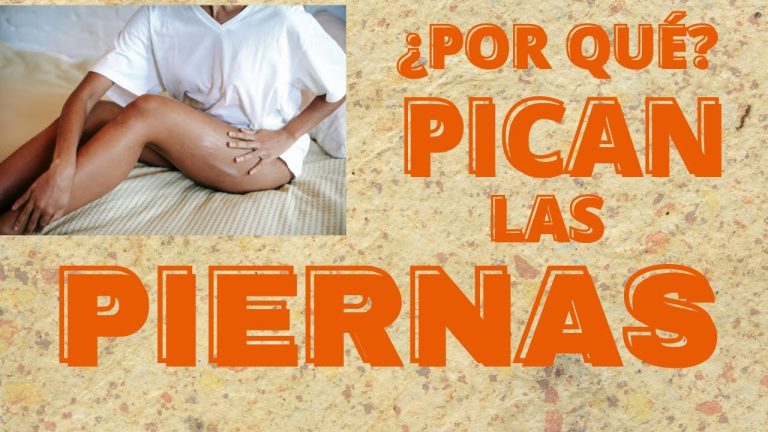 porque cuando me quito el pantalón me pican las piernas