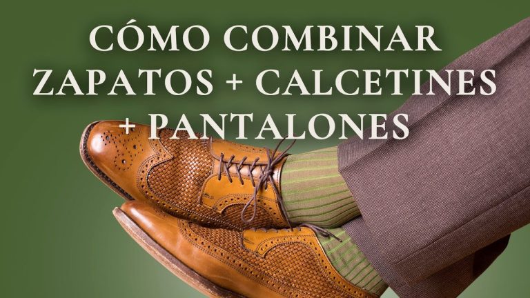 Qué calcetines usar con zapatos cafés para un look perfecto