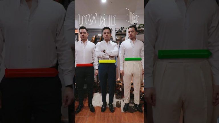que significa mid rise en pantalones