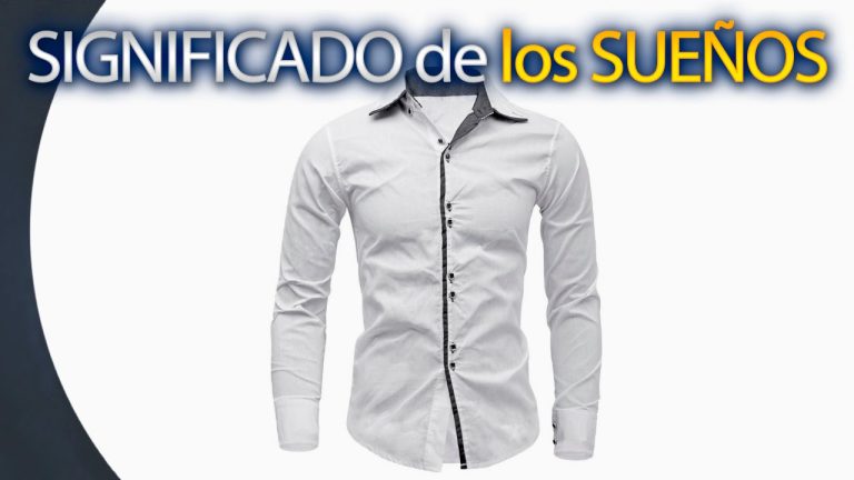 ¿Qué significa soñar con camisas de hombre? Interpretación y simbolismo