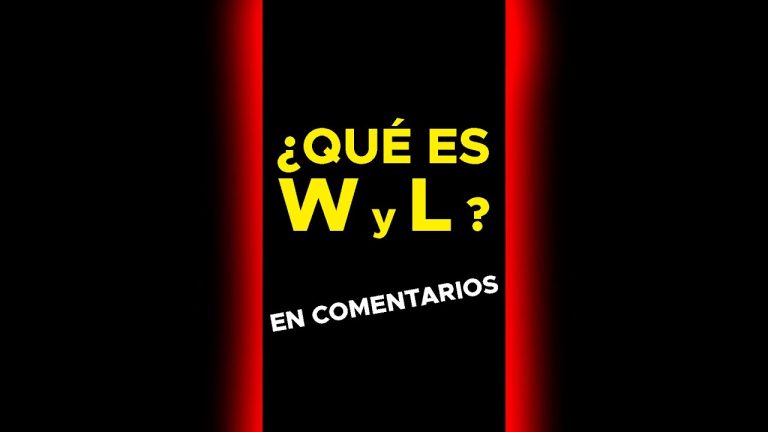 que significa w y l en pantalones