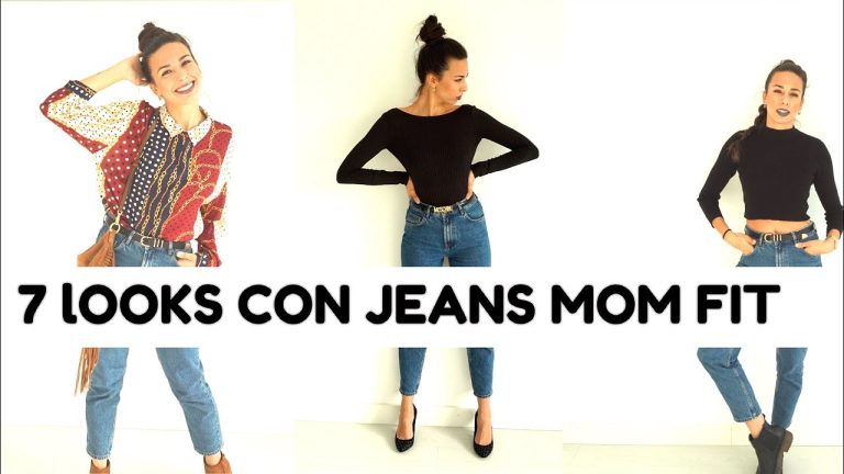 ¿Qué son los pantalones mom fit y cómo combinarlos?