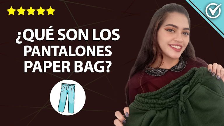 que son los pantalones paper bag